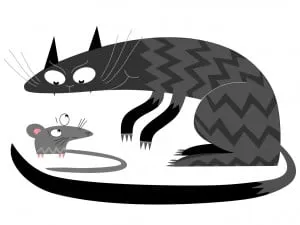 Cat and mouse